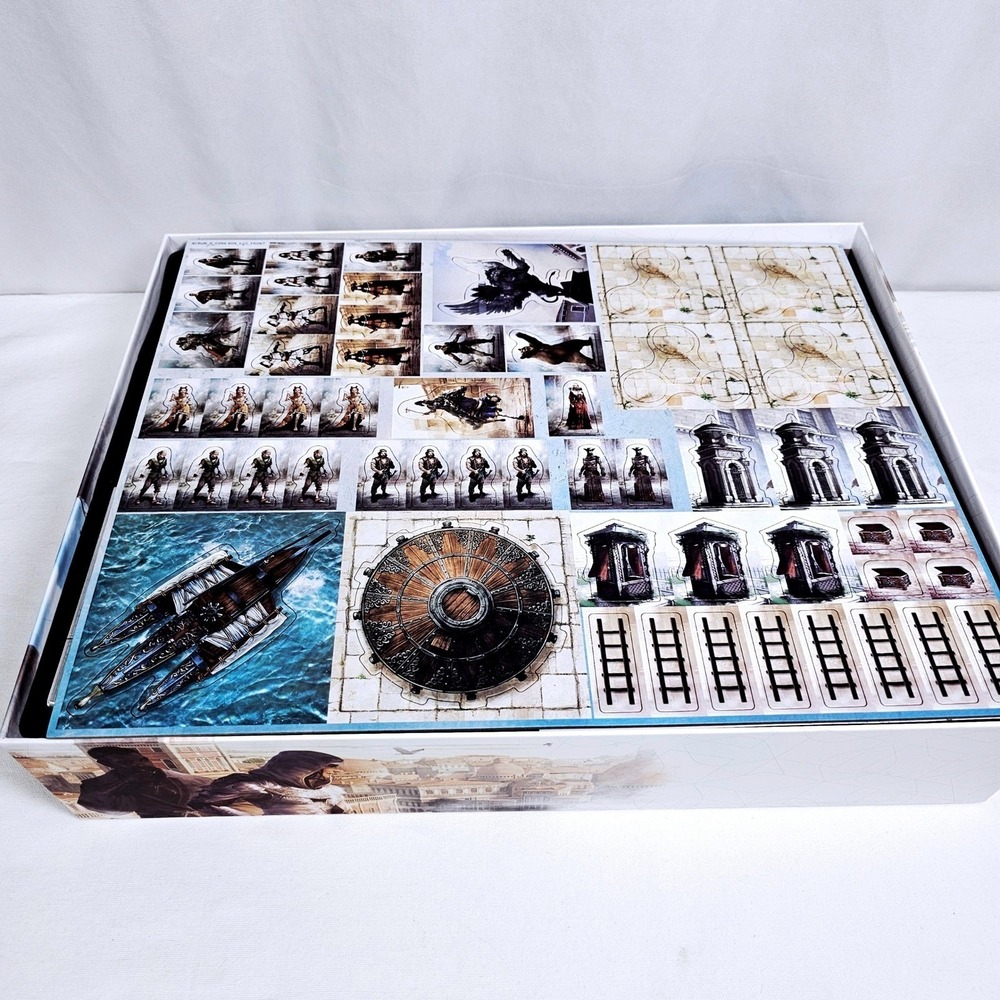 Assassin's Creed Brotherhood Of Venice Board Game Triton Noir New Sealed Tactile - Picture 7 of 16